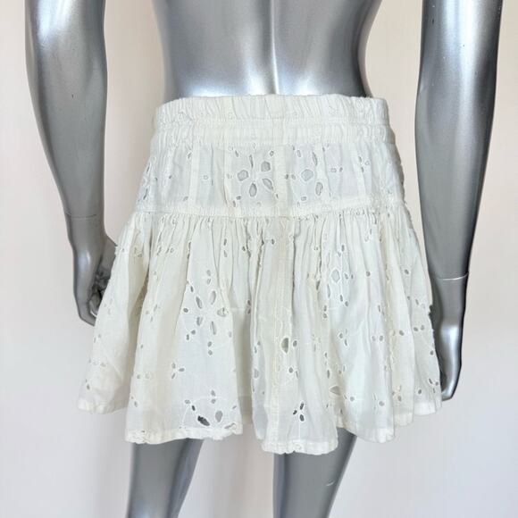 Free People layette white skirt size S Retail 120$ - Picture 4 of 9
